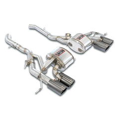 Supersprint BMW G87 M2 Stainless Steel Rear Exhaust OO100 Gun Metal Grey, with Valves