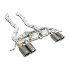 Supersprint BMW G87 M2 Stainless Steel Rear Exhaust Race OO100 Gun Metal Grey