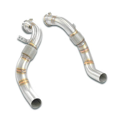 Supersprint BMW G05 X5, G06 X6, G07 X7, G11 7 Series & more Stainless Steel Turbo Downpipe Kit - (Replaces Catalytic Converter)Accepts the Stock Cat.-Back System