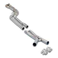 Supersprint BMW F80 M3, F82 M4 & F83 M4 Stainless Steel J-Pipe Race PackageDeletes the Secondary Catalytics + Mid ResonatorsAccepts the Std - Oem Muffler