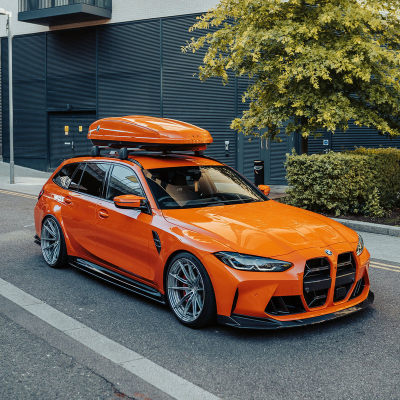 Modified BMW G81 M3 Touring In Individual Fire Orange