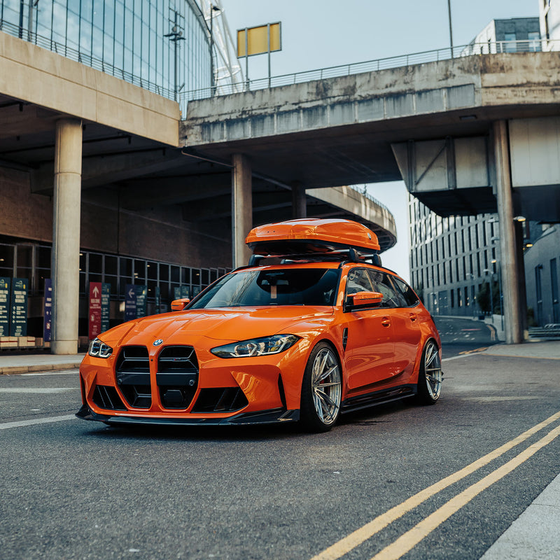 Modified BMW G81 M3 Touring In Individual Fire Orange