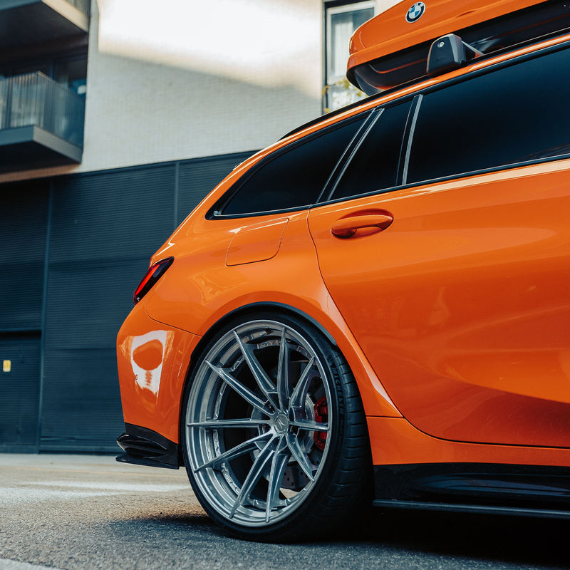 Modified BMW G81 M3 Touring In Individual Fire Orange
