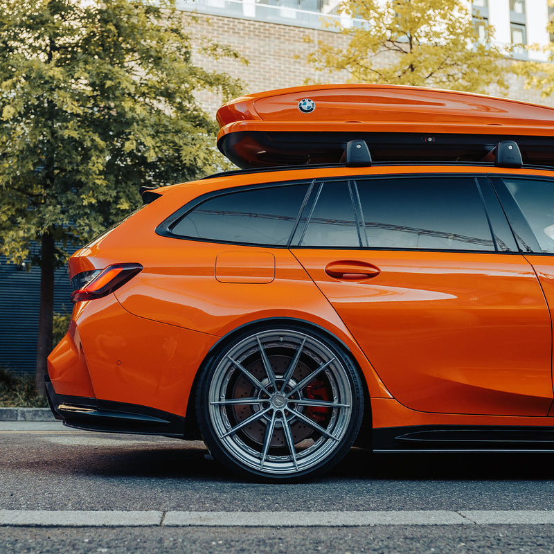 Modified BMW G81 M3 Touring In Individual Fire Orange