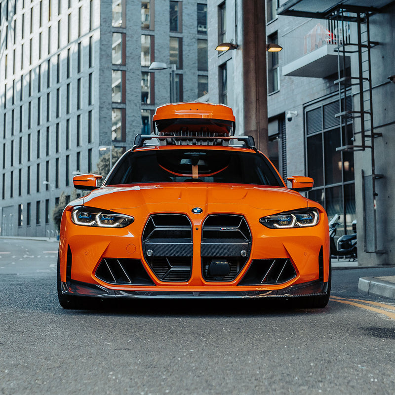 Modified BMW G81 M3 Touring In Individual Fire Orange
