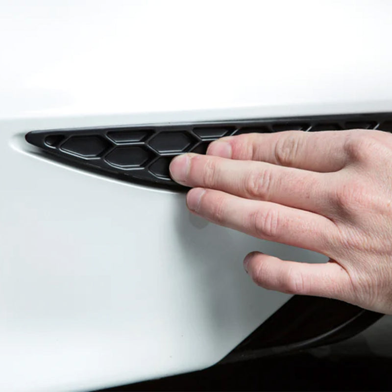 Acexxon VW Golf R Mk7 Black Honeycomb Rear Reflector Inserts