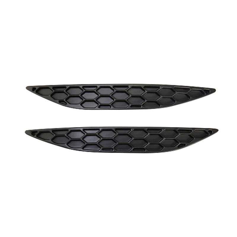Acexxon VW Golf R Mk7 Matte Black Honeycomb Rear Reflector Inserts