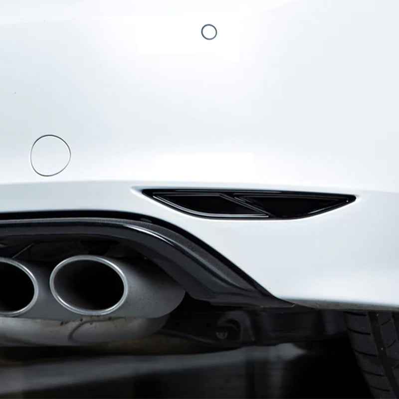 Acexxon VW Golf R Mk7 Black Slatted Rear Reflector Inserts