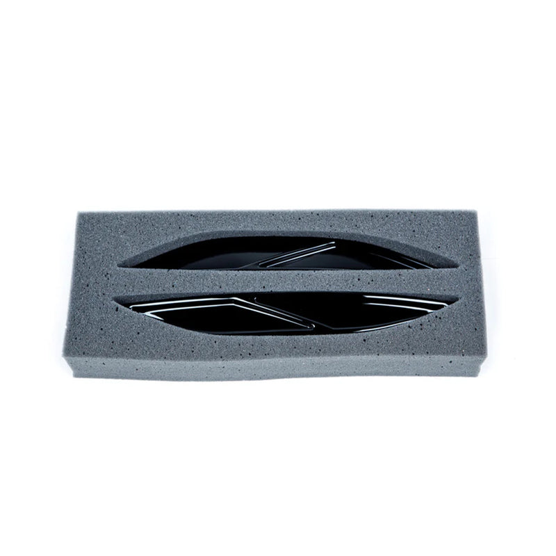Acexxon VW Golf R Mk7 Black Slatted Rear Reflector Inserts
