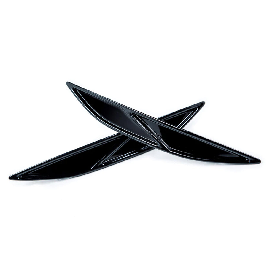 Acexxon VW Golf R Mk7 Black Slatted Rear Reflector Inserts