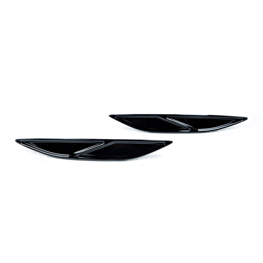 Acexxon VW Golf R Mk7 Black Slatted Rear Reflector Inserts