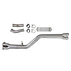 Active Autowerke BMW F87 M2 Competition Exhaust Single Midpipe (Non Resonated)