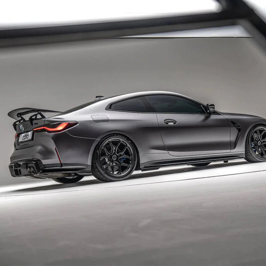 Adro BMW M4 G82 Dry Carbon Fibre Swan Neck Rear Wing
