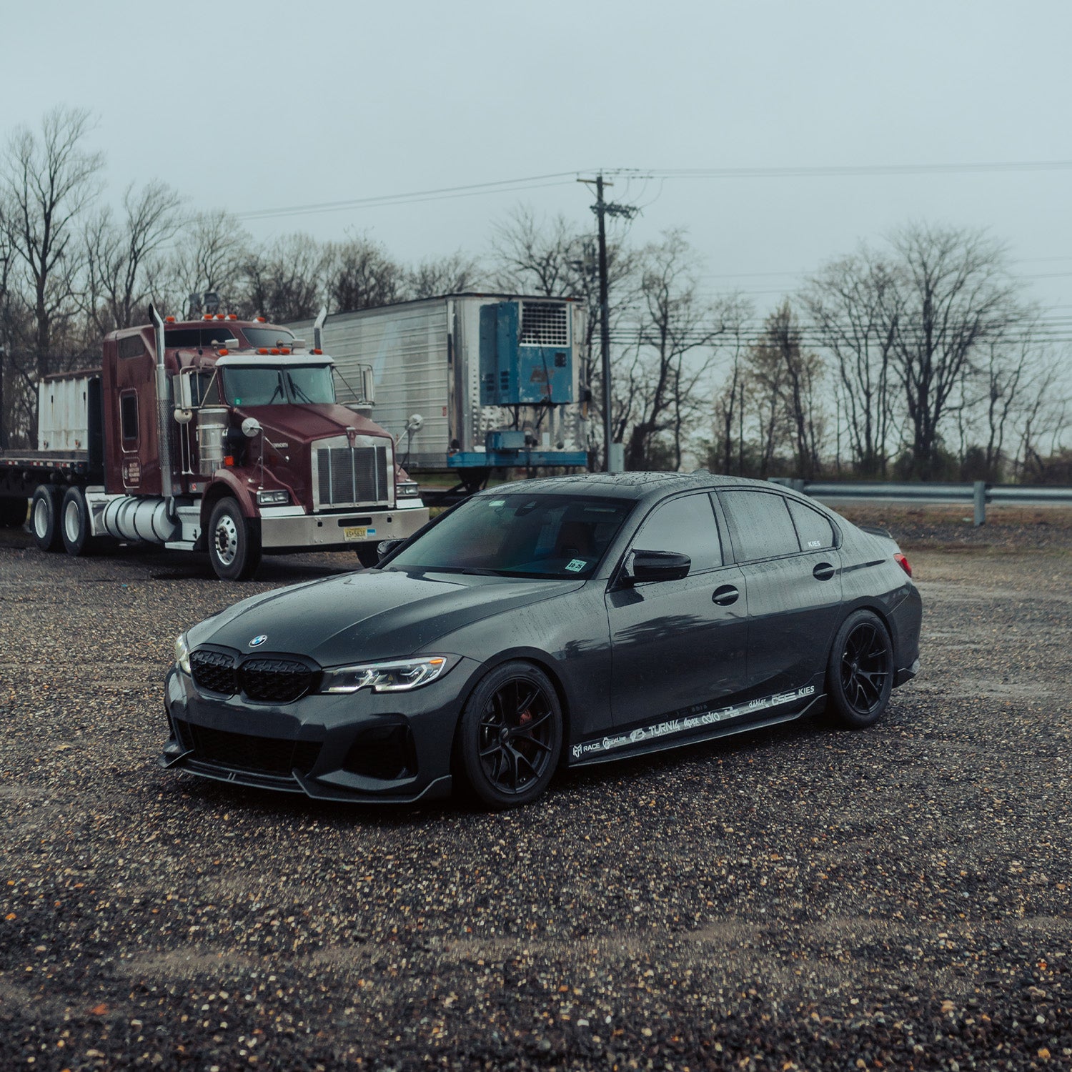 Adro Inc BMW G20/G21 M340i Pre-LCI Carbon Fibre Front Lip