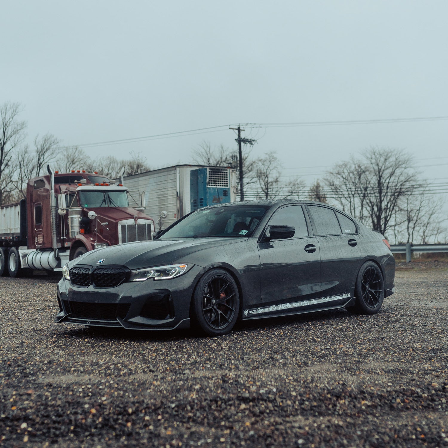 Adro Inc BMW G20/G21 M340i Pre-LCI Carbon Fibre Front Lip