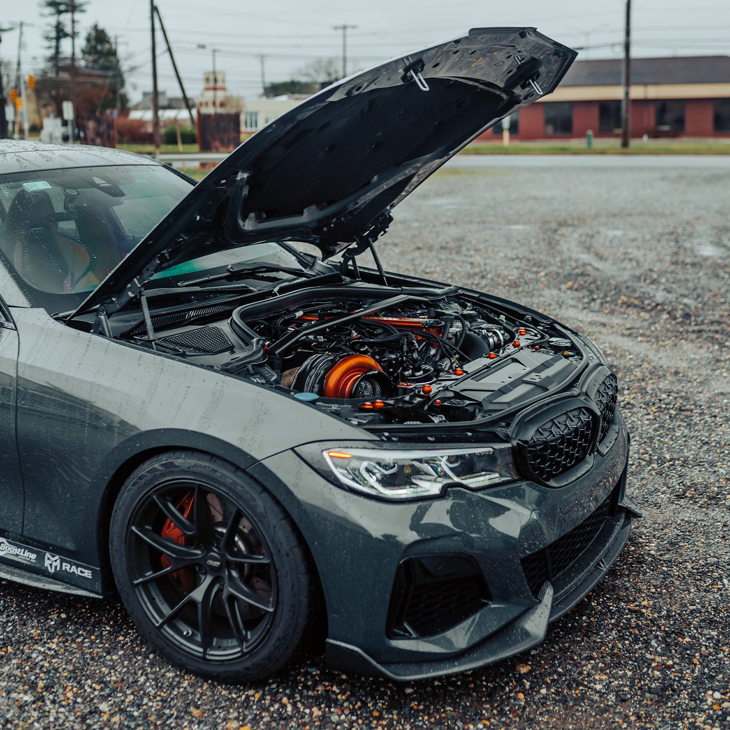 Adro Inc BMW G20/G21 M340i Pre-LCI Carbon Fibre Front Lip