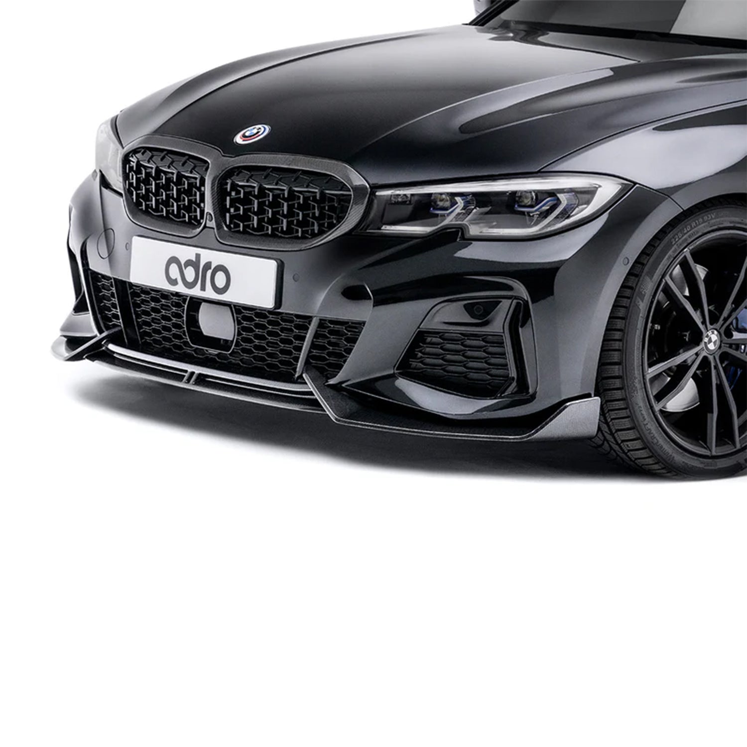 Adro Inc BMW G20/G21 M340i Pre-LCI Carbon Fibre Front Lip