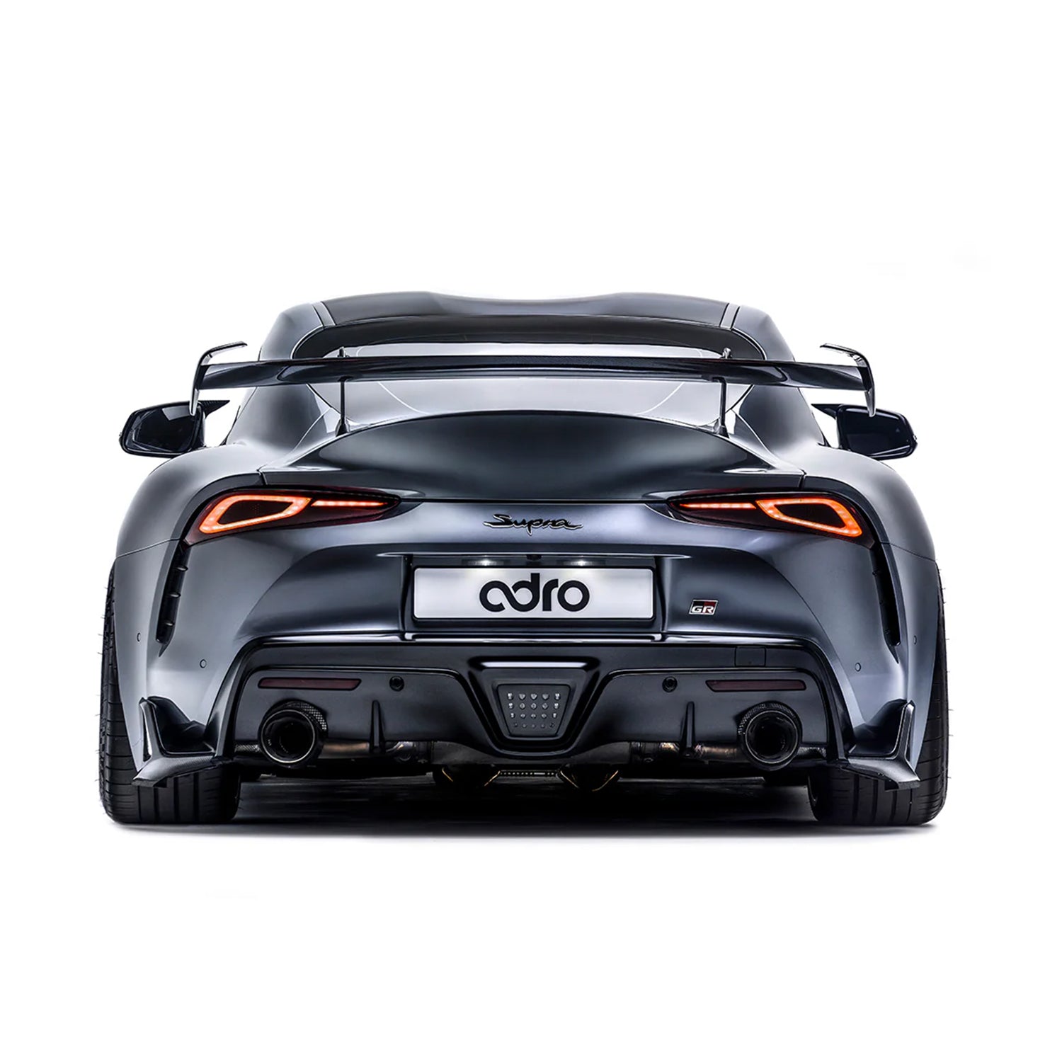 Adro Inc Toyota GR Supra A90 Gloss Carbon Fibre Rear Winglets