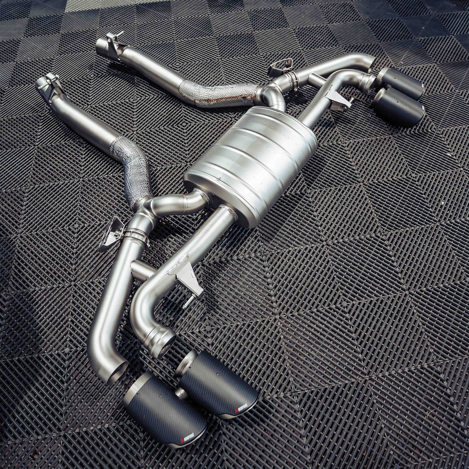 Akrapovic BMW F95 X5M & F96 X6M Competition Titanium Slip-On Line Exhaust (2021-2023)