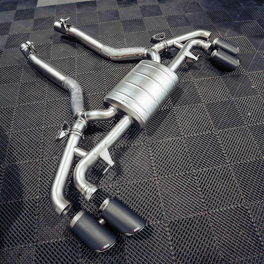 Akrapovic BMW F95 X5M & F96 X6M Competition Titanium Slip-On Line Exhaust (2021-2023)