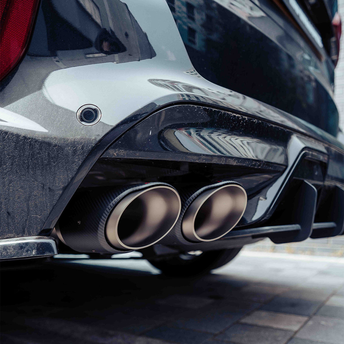 Akrapovic BMW F95 X5M & F96 X6M Competition Titanium Slip-On Line Exhaust (2021-2023)