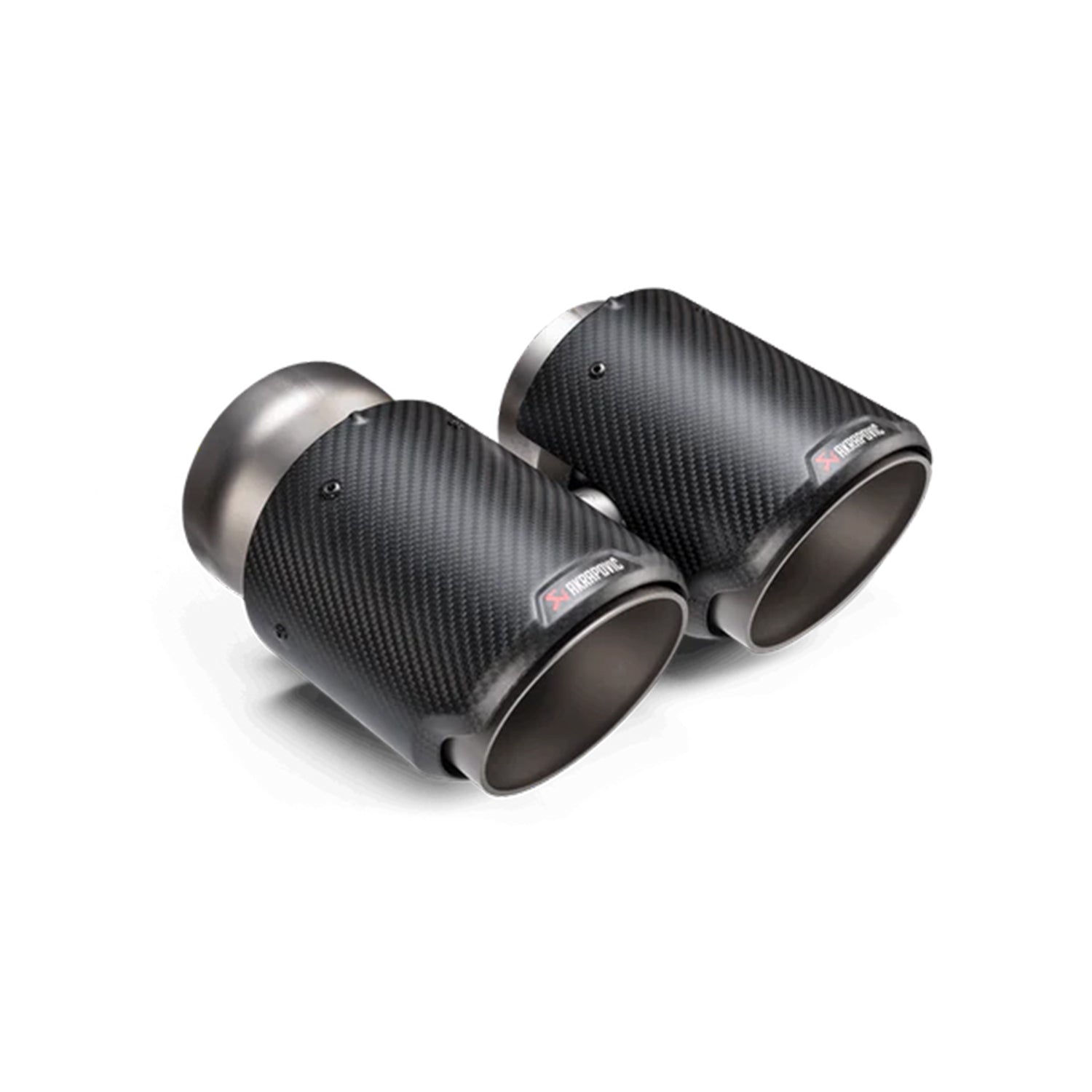 Akrapovic Round Carbon Fibre Exhaust Tail Pipes For BMW G87 M2