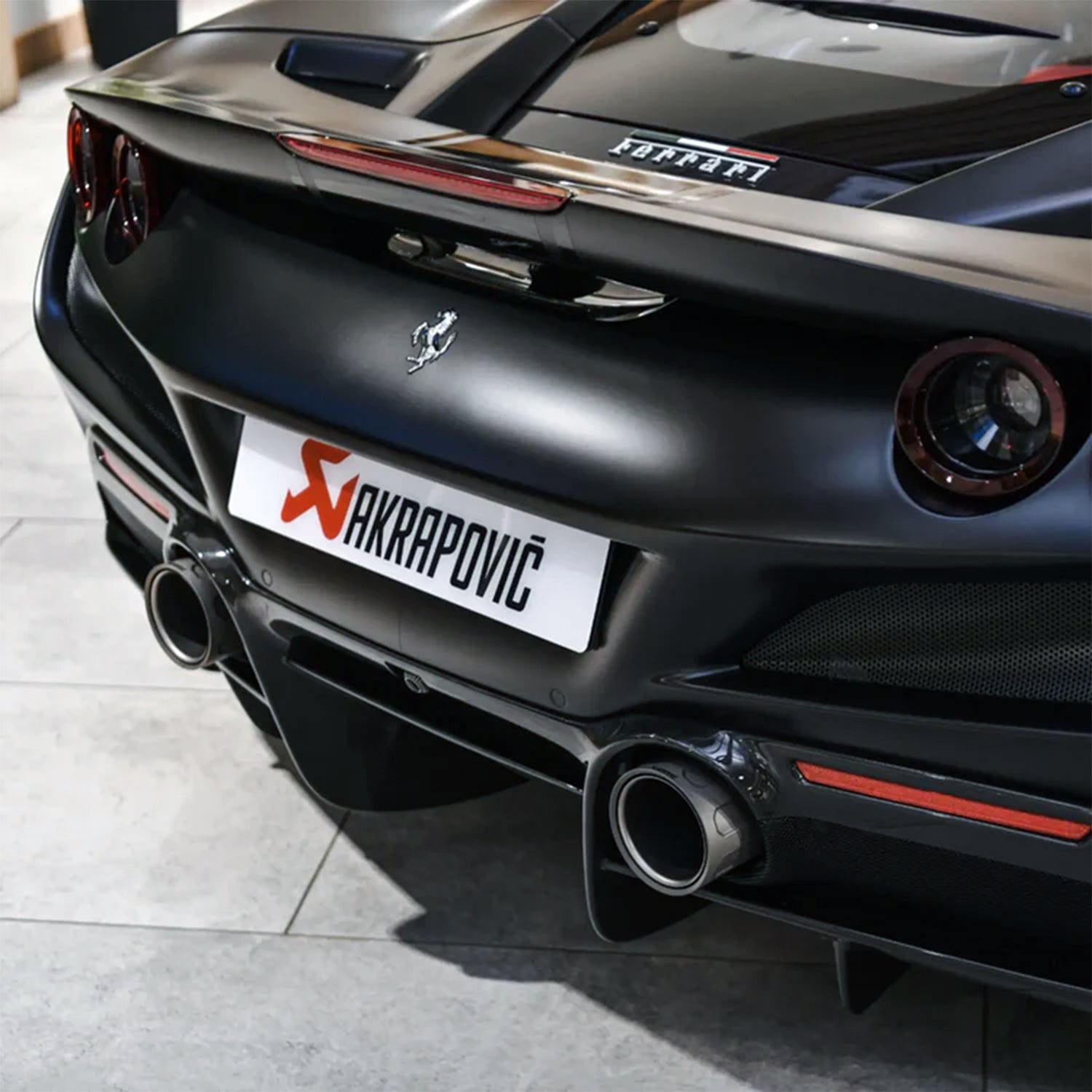 Akrapovic Ferrari F8 Tributo & Spyder Titanium Exhaust