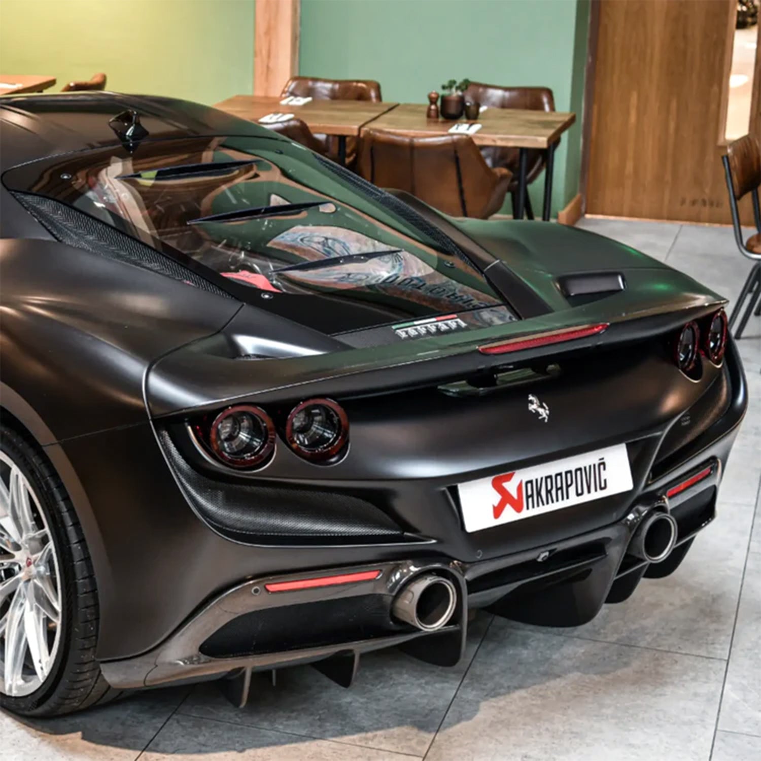 Akrapovic Ferrari F8 Tributo & Spyder Titanium Exhaust