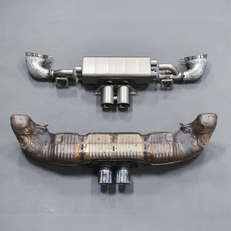 Akrapovic Porsche 911 GT3, GT3 Touring, GT3 RS & S/T Titanium Evolution Line Exhaust System (992.1)