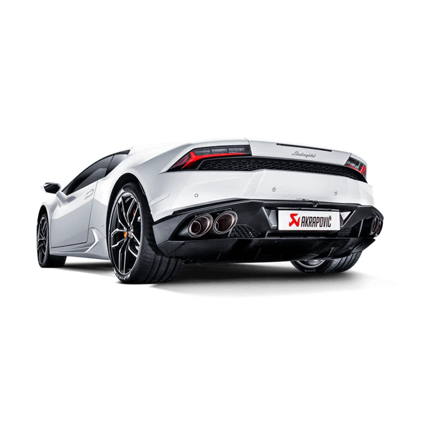 Akrapovič Titanium Exhaust for Lamborghini Huracán LP580-2 & LP610-4