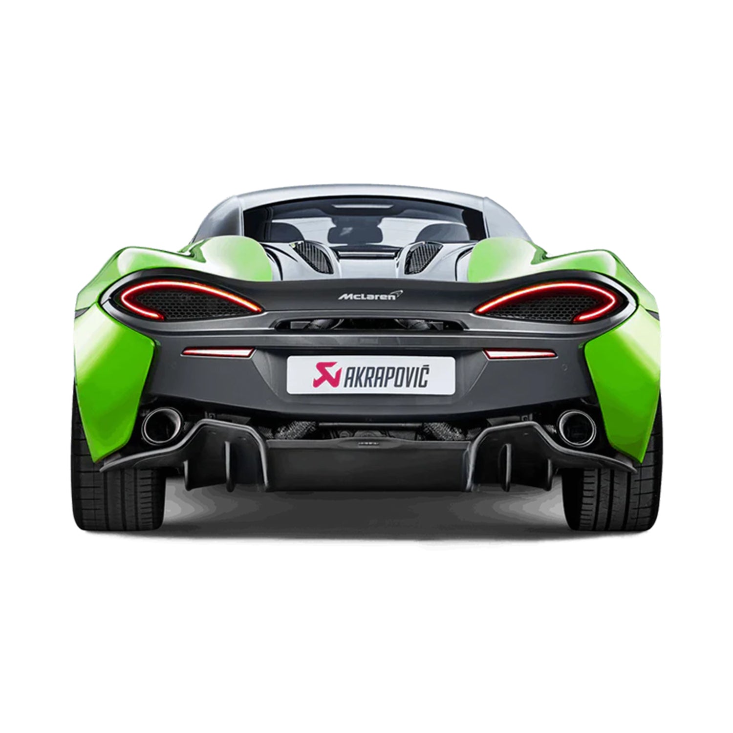 Akrapovic Titanium Slip-On Exhaust for McLaren 540C & 570S