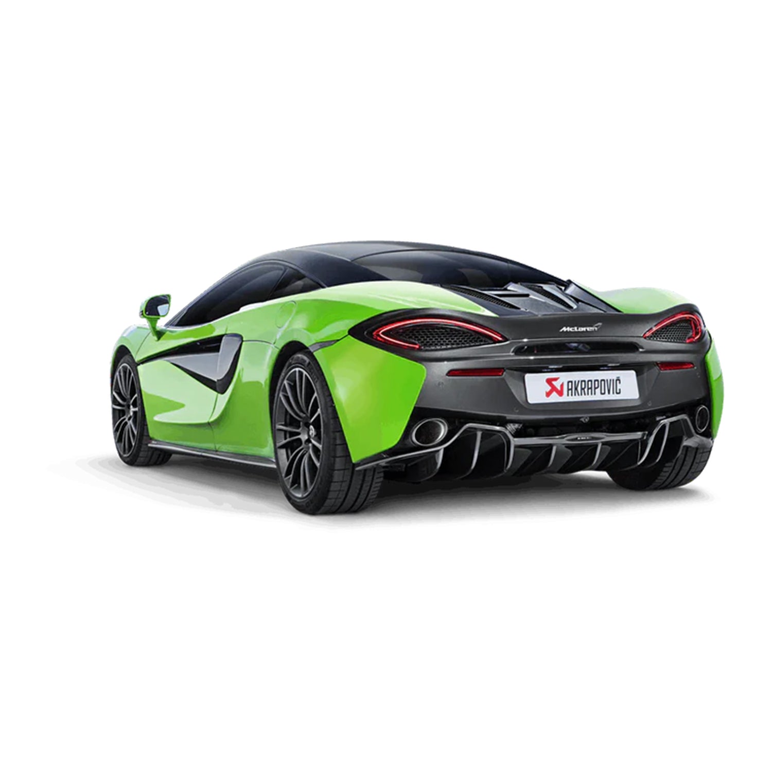 Akrapovic Titanium Slip-On Exhaust for McLaren 540C & 570S