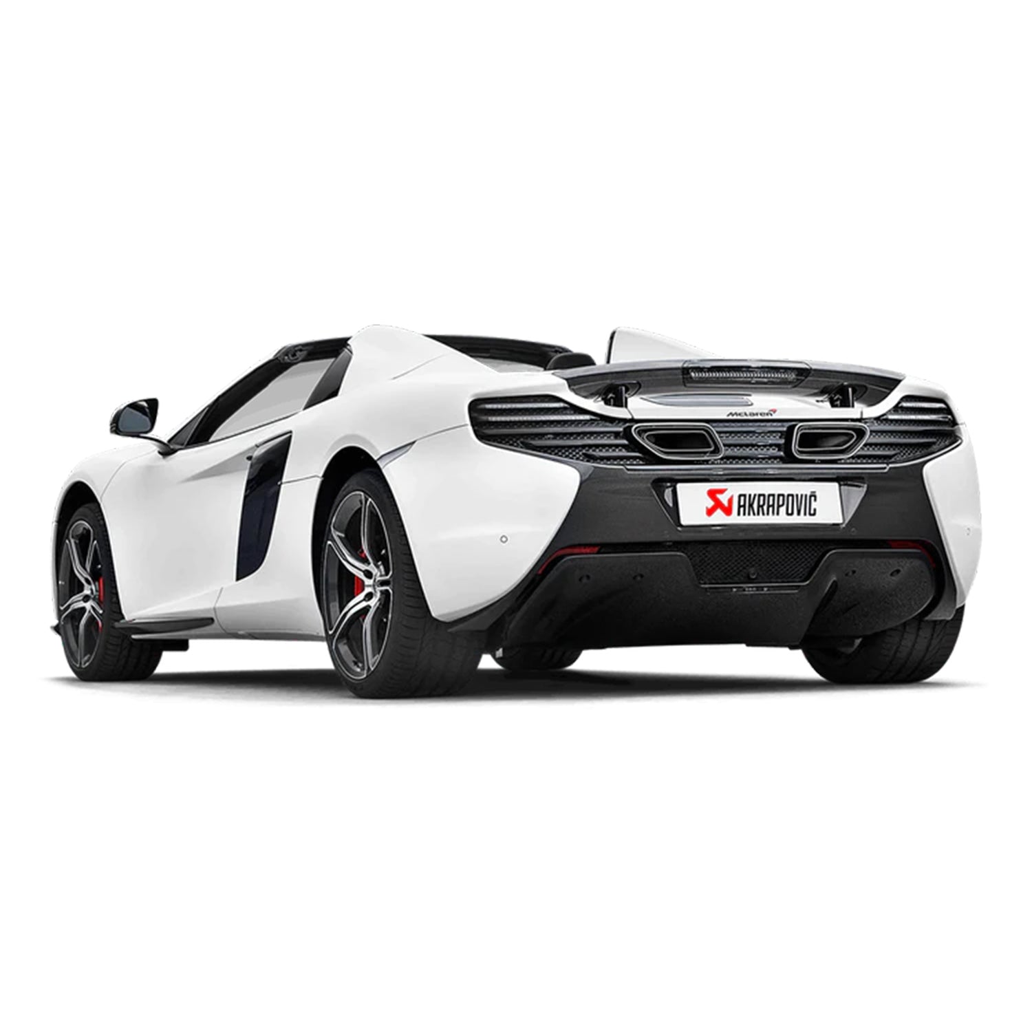 Akrapovic Titanium Slip-On Exhaust for McLaren 650S