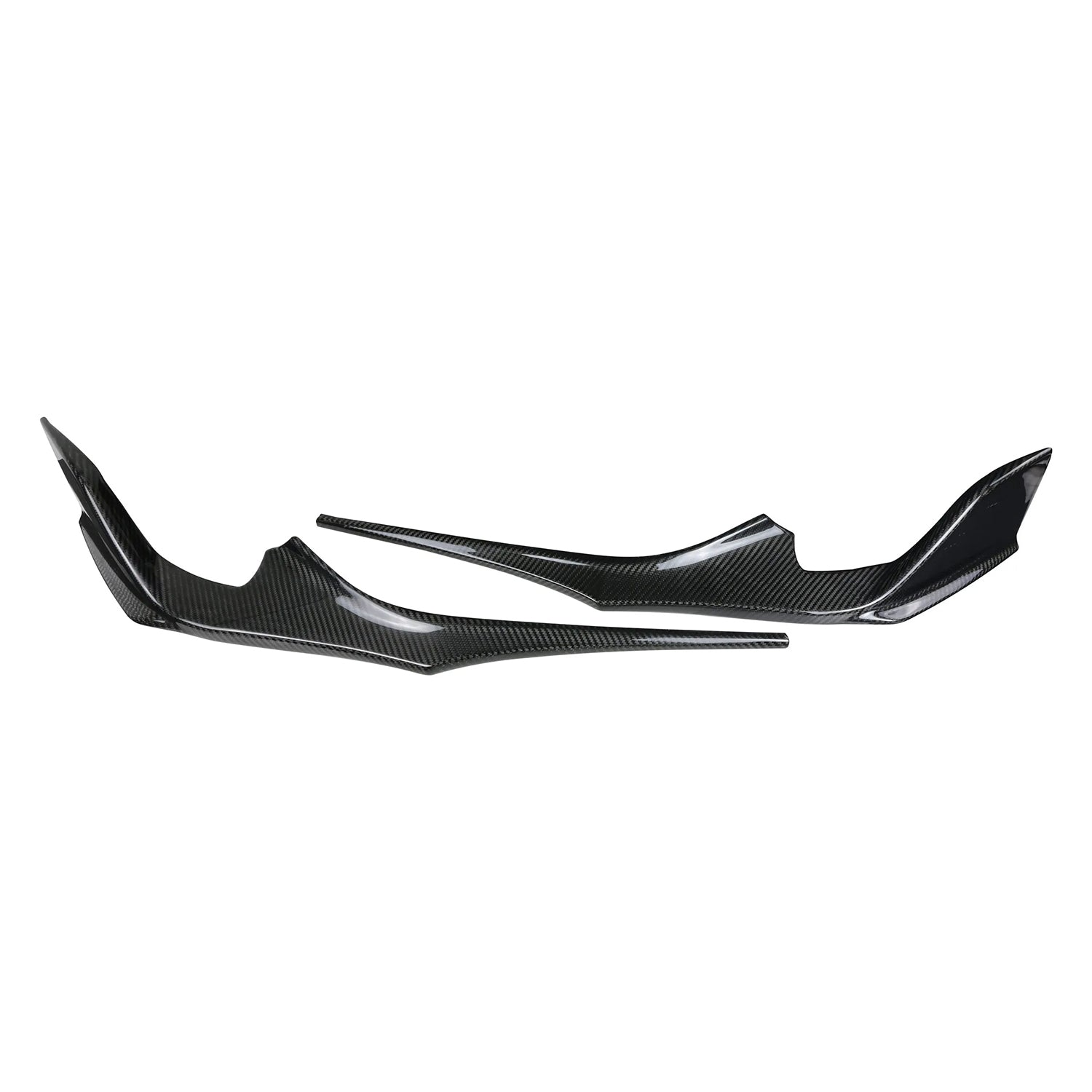 Armaspeed Toyota GR Supra A90 Gloss Carbon Fibre Front Splitter Corners