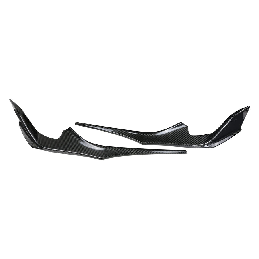 Armaspeed Toyota GR Supra A90 Gloss Carbon Fibre Front Splitter Corners