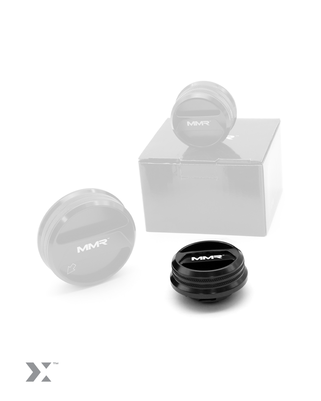 MMX billet aluminium oil filler cap for BMW S58 engines in G80 M3 and G82 M4