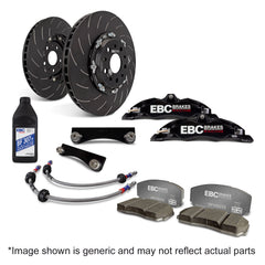 EBC Brakes BMW E46 M3 Front Big Brake Kit BBK013BLK-1