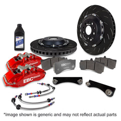 EBC Brakes BMW E70/F15 X5, E71/F16 X6, E70 X5 M, F95 X5 M Competition Front Big Brake Kit BBK060RED-1