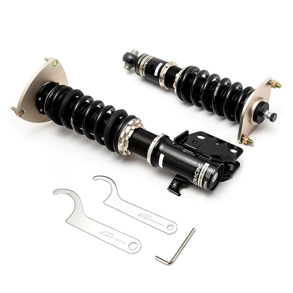 BC Racing BR-Series 1-way adjustable coilovers for BMW 128ti F40