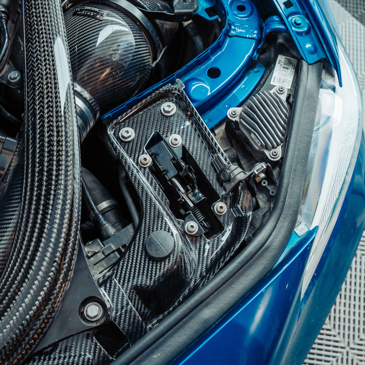BMW F Series Carbon Fibre Front Radiator Support Brace