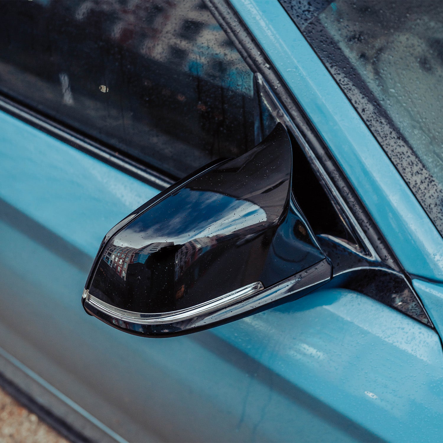 BMW F Series Gloss Black M Style Wing Mirror Covers