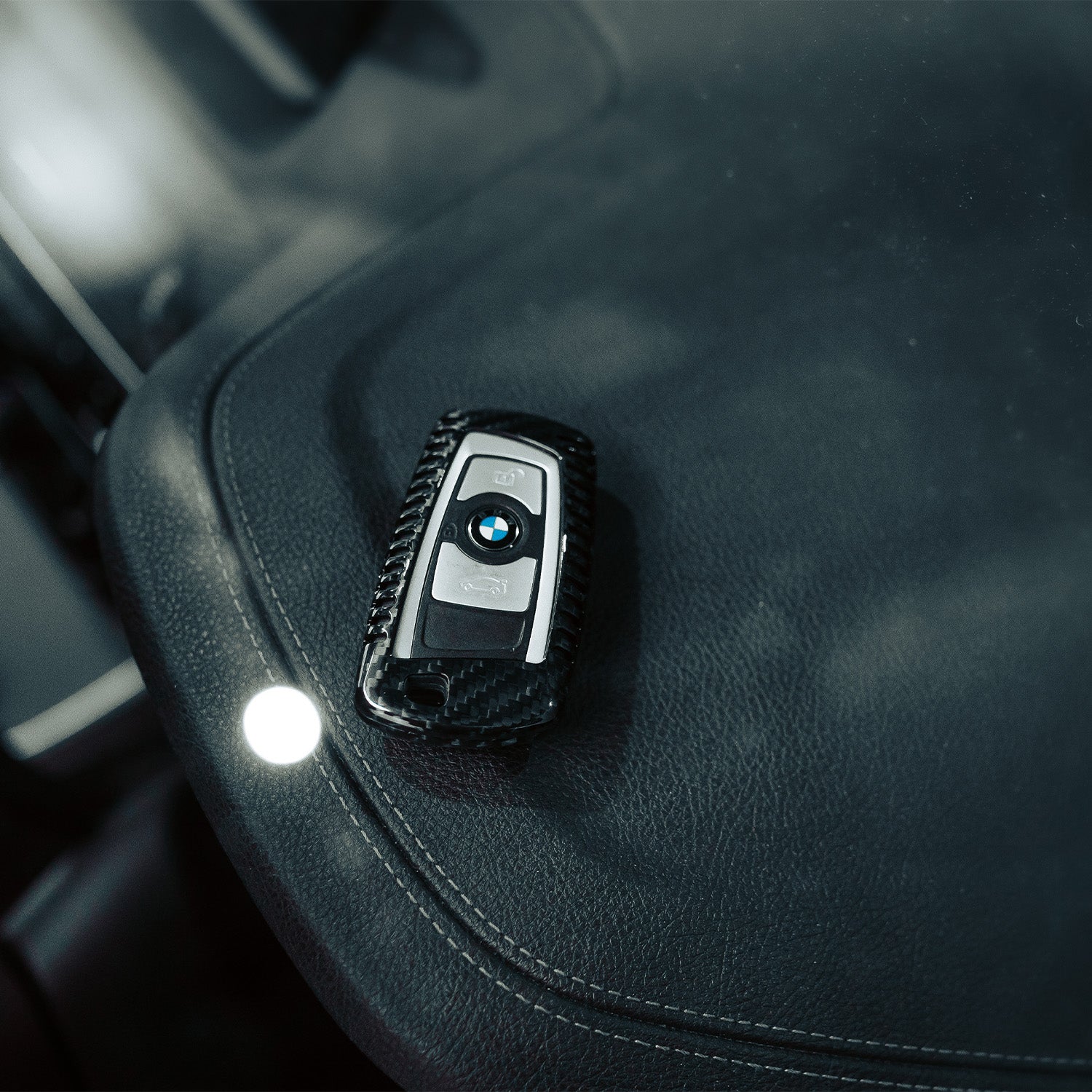 BMW F Series Gloss Carbon Fibre Key Fob Case