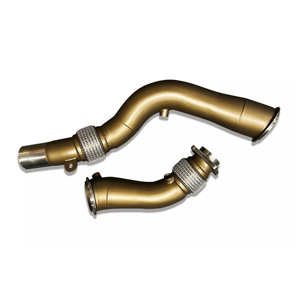 BMW F80 M3, F82 M4 & F87 M2 Competition S55 Decat Downpipes