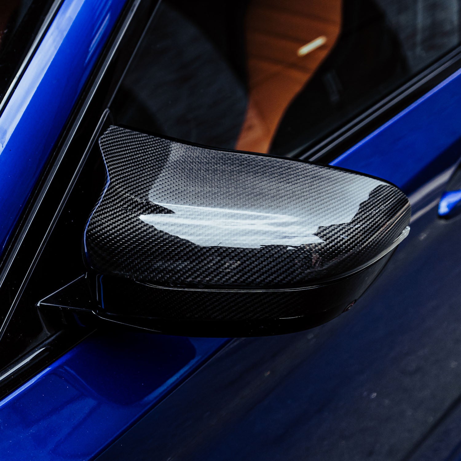 BMW F90 M5 Gloss Carbon Fibre Wing Mirror Covers By MHC LDN
