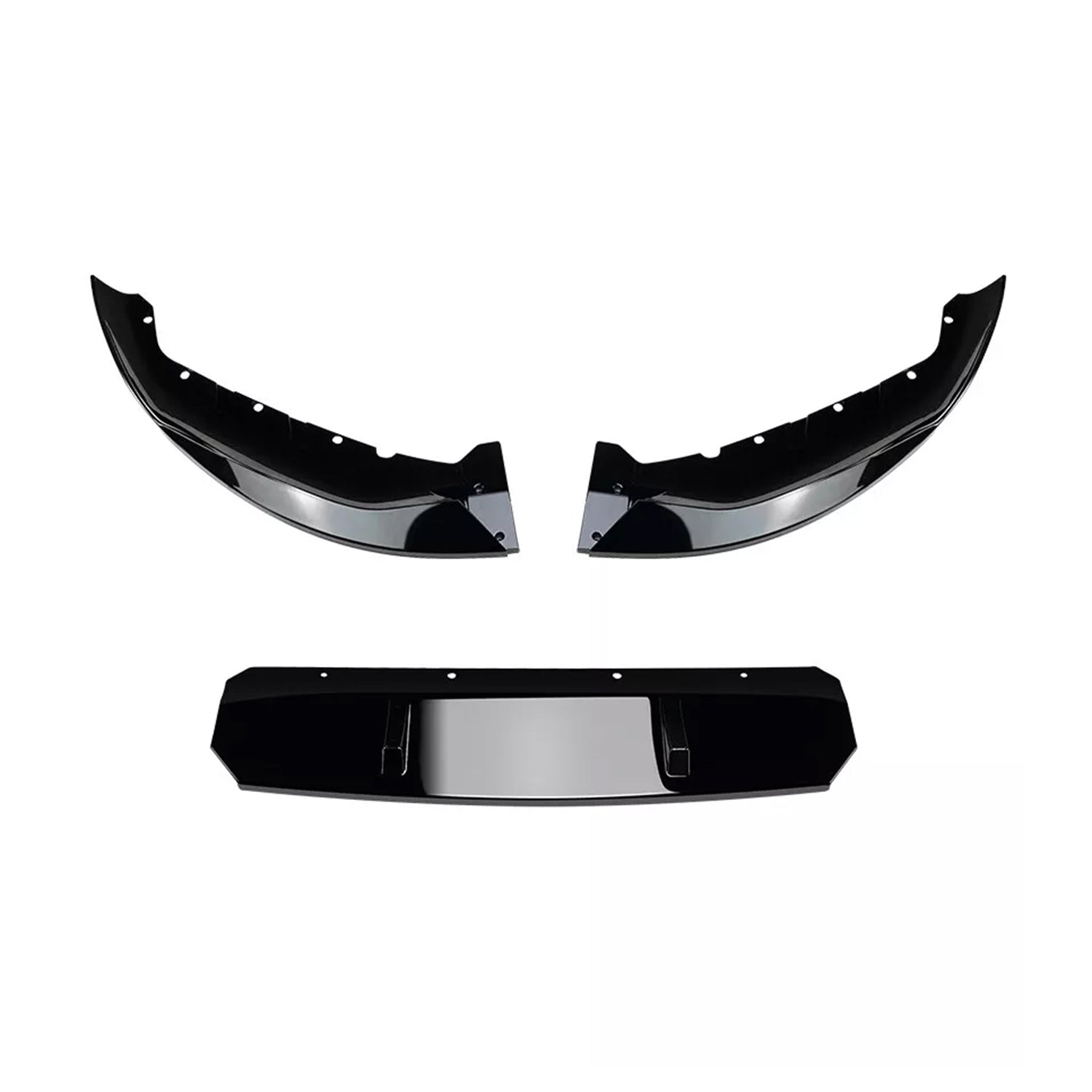 BMW G30 & G31 5 Series LCI Gloss Black Front Splitter