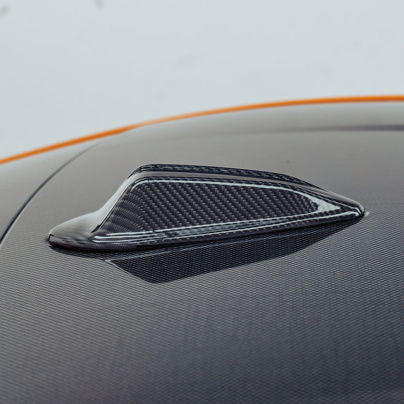BMW Carbon Fibre Shark Fin Antenna Cover For BMW G80, G81, M3 & G20 G21 3 Series LCI By MHC LDN