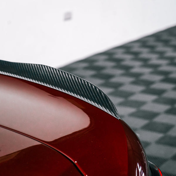 MHC+ BMW G83 M4 G23 4 Series V Style Spoiler In Carbon Fibre