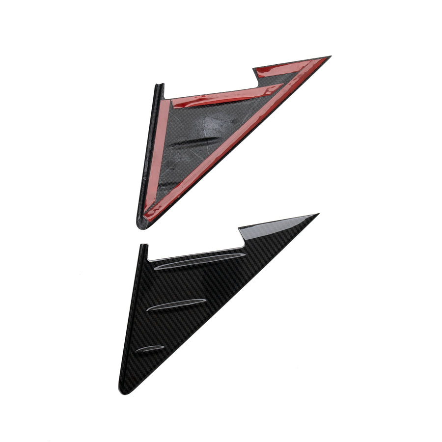 BMW G87 M2 Carbon Fibre Mirror Triangle Side Trims