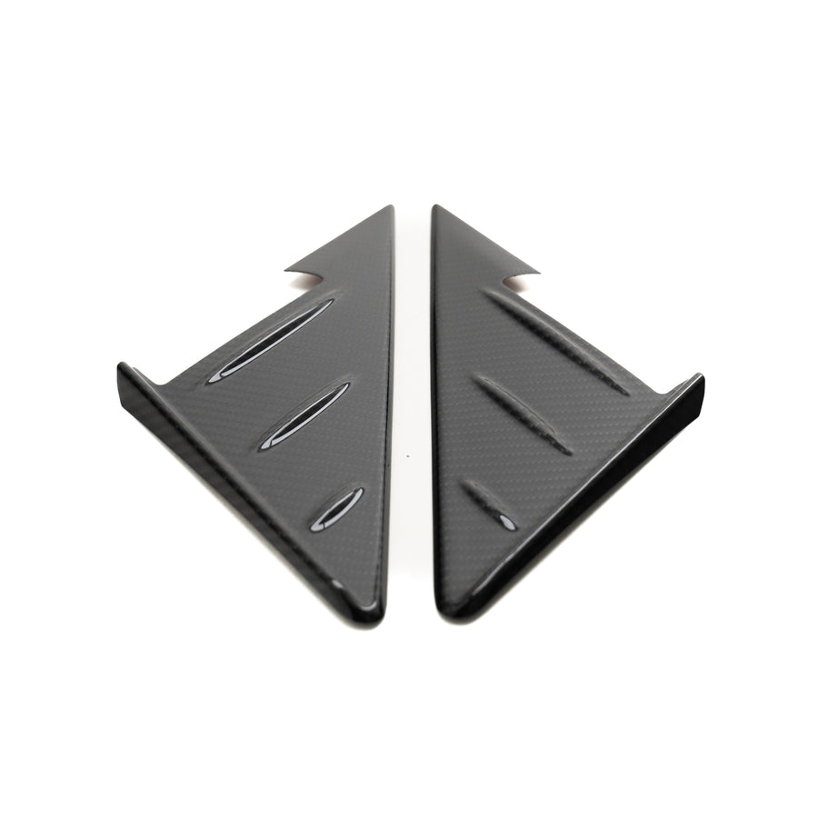 BMW G87 M2 Carbon Fibre Mirror Triangle Side Trims