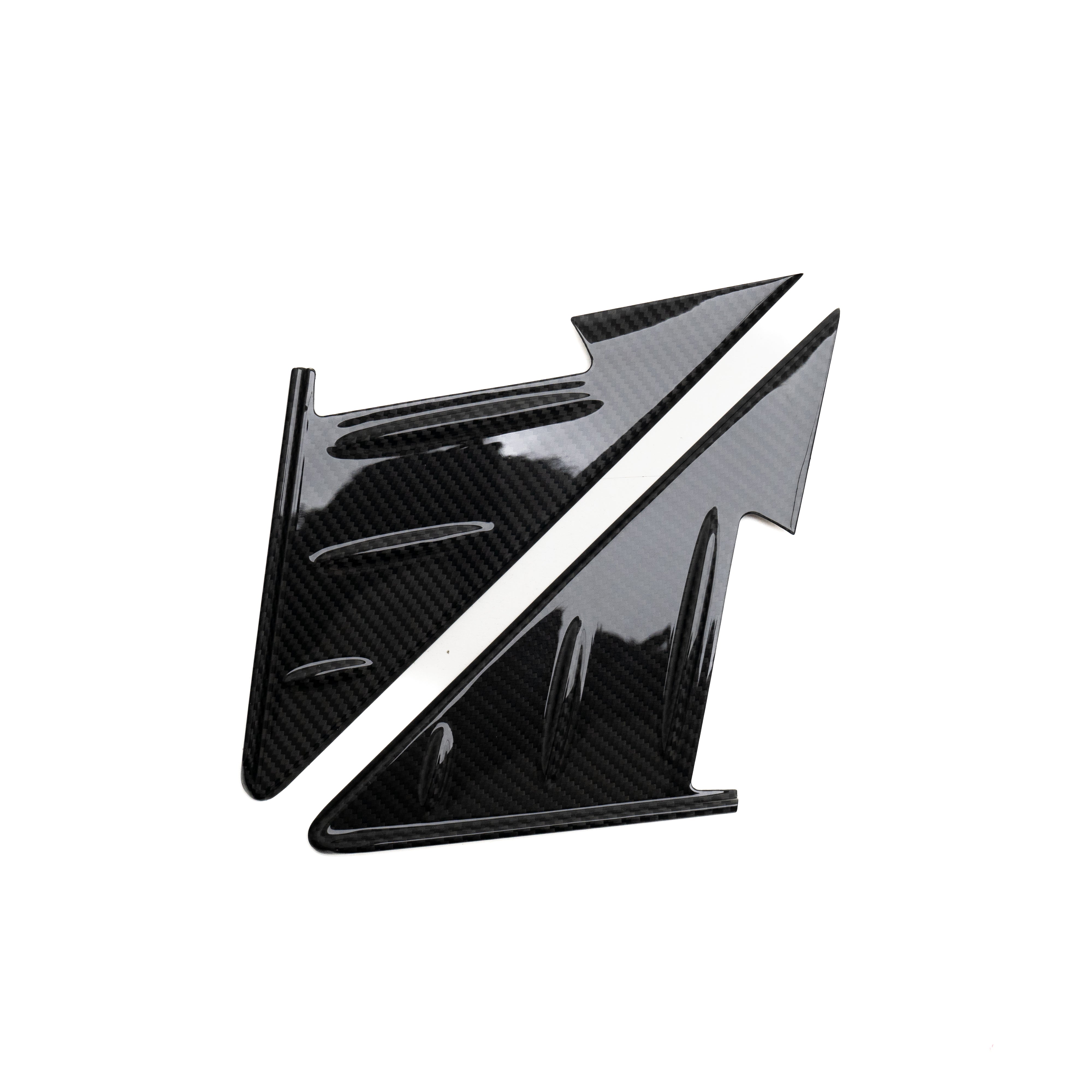 BMW G87 M2 Carbon Fibre Mirror Triangle Side Trims